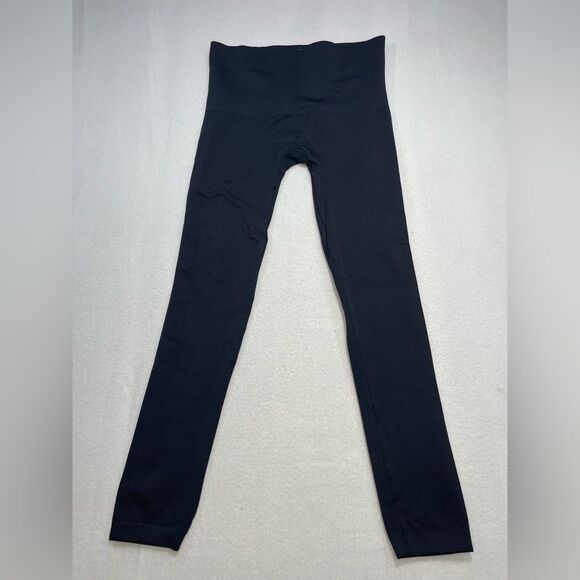 SPANX Pants - SPANX Look At Me Now Seamless Leggings Black High Rise Shapewear 1X / 1TG